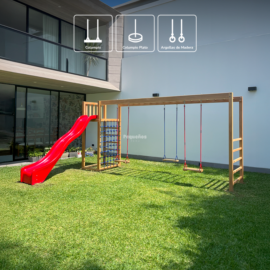 Climbing Experience + tres columpios